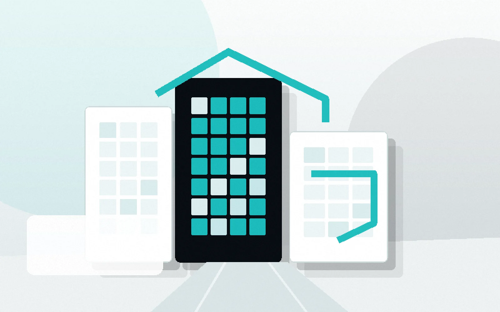 Modernes Immobilien-Visual
